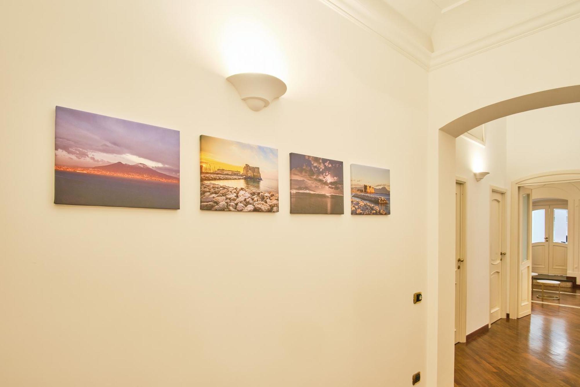 Pink Star Napoli Luxury Apartment Exteriör bild