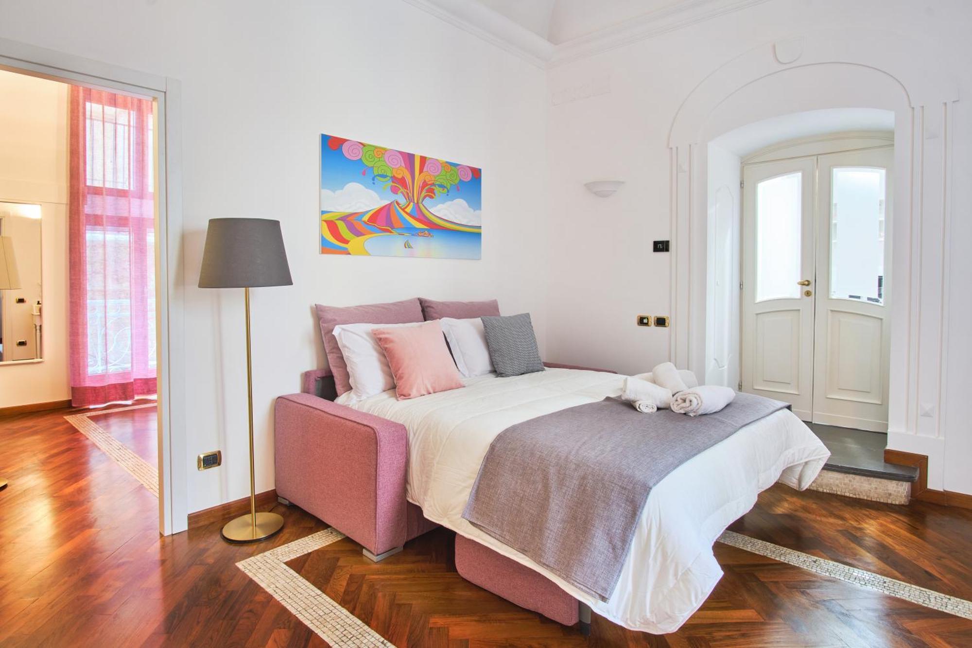 Pink Star Napoli Luxury Apartment Exteriör bild
